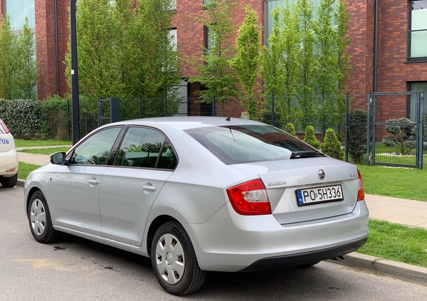 Skoda RAPID cena 23900 przebieg: 156366, rok produkcji 2013 z Kalety małe 79